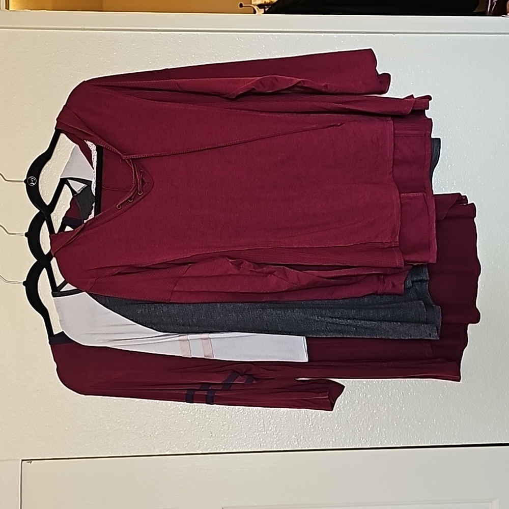 Lot of 3 Maurice's Fall Tops